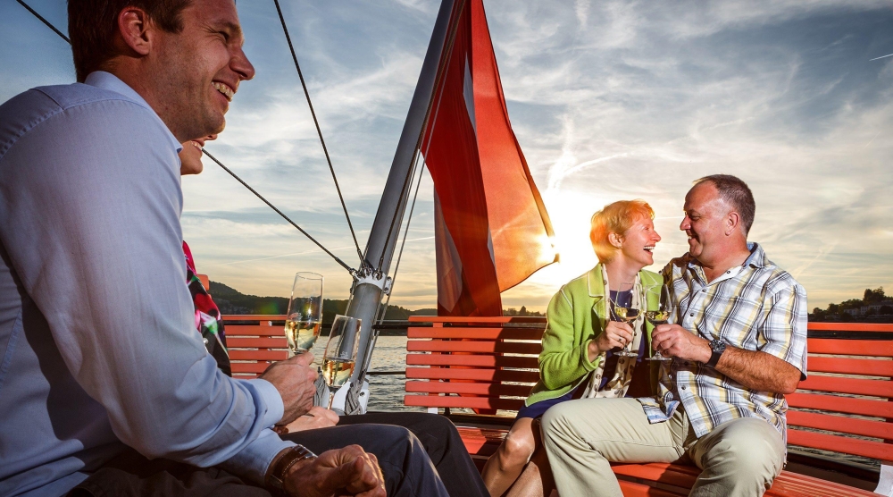 Sonnenuntergangsfahrt